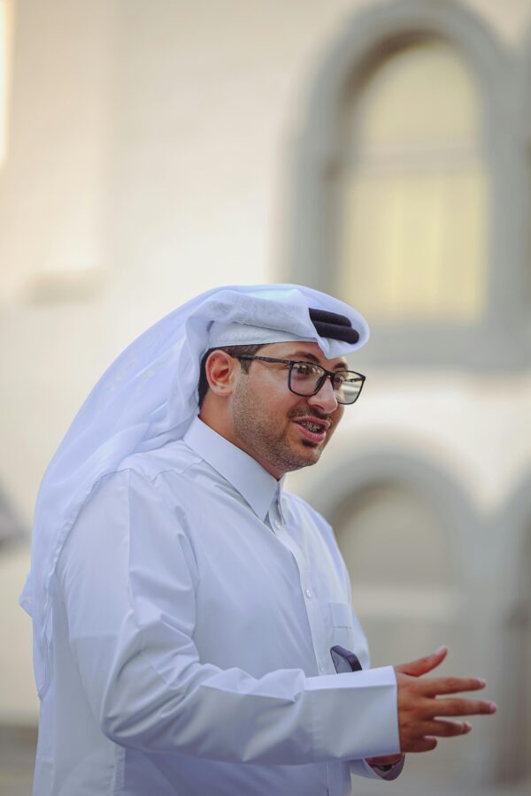 Casual White Saudi Kandura